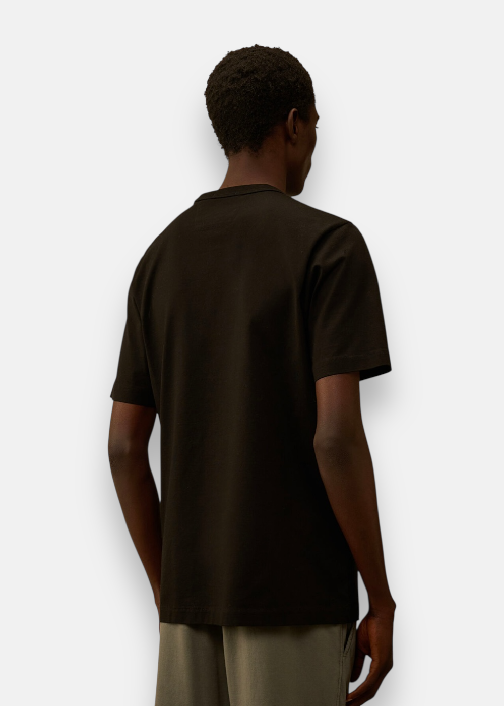 T-shirt jersey 30/2 twisted - noir