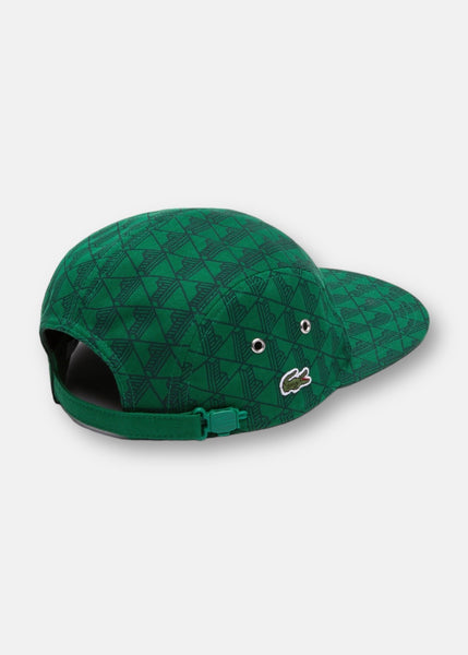 Casquette Lacoste Girolle avec imprimé monogramme vert – Purple Store