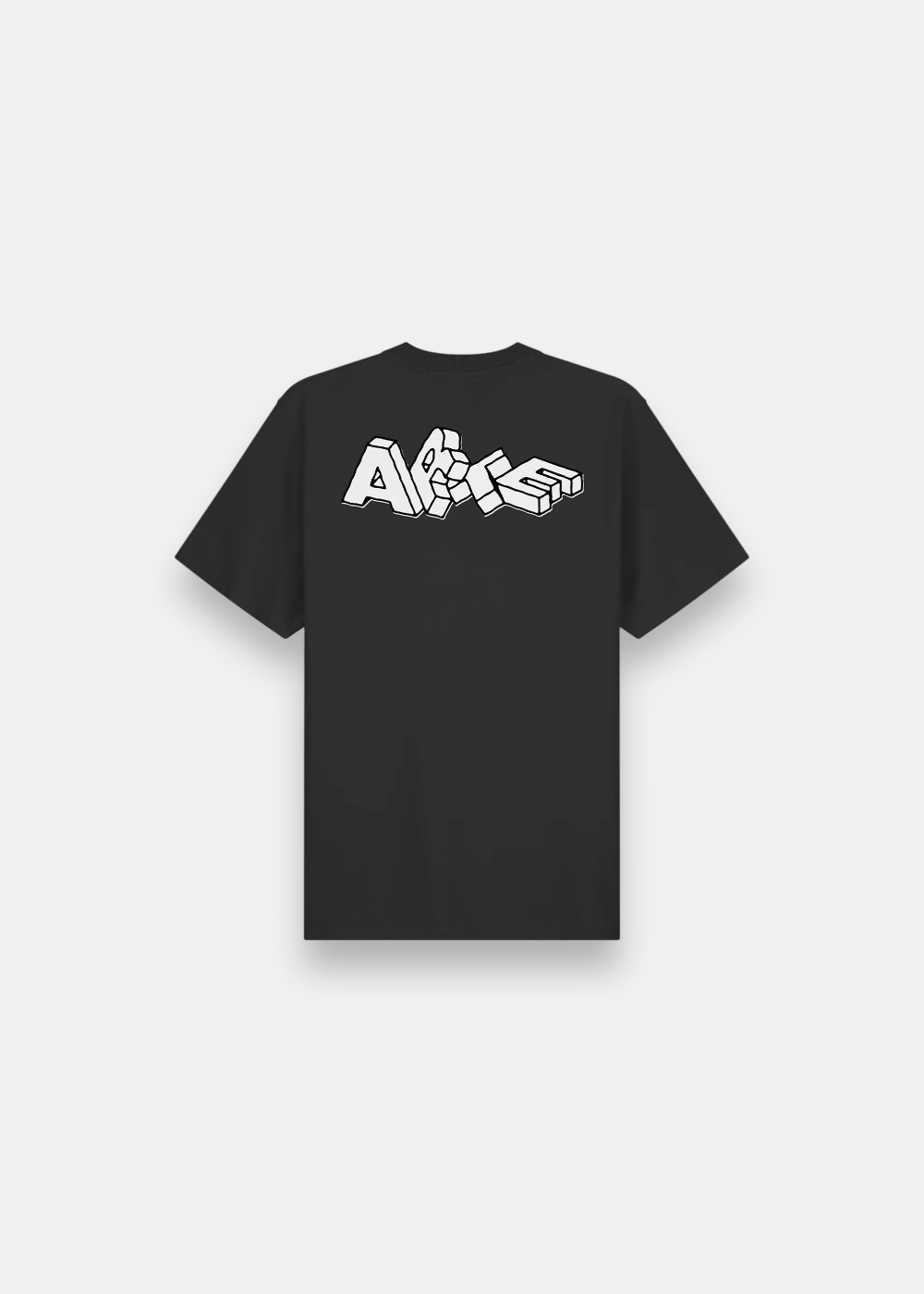 T-shirt  Imprimé Blocs - noir