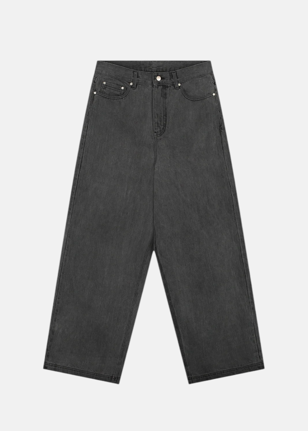 Pantalon en Denim - Fade Black
