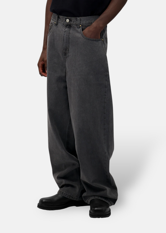 Pantalon en Denim - Fade Black