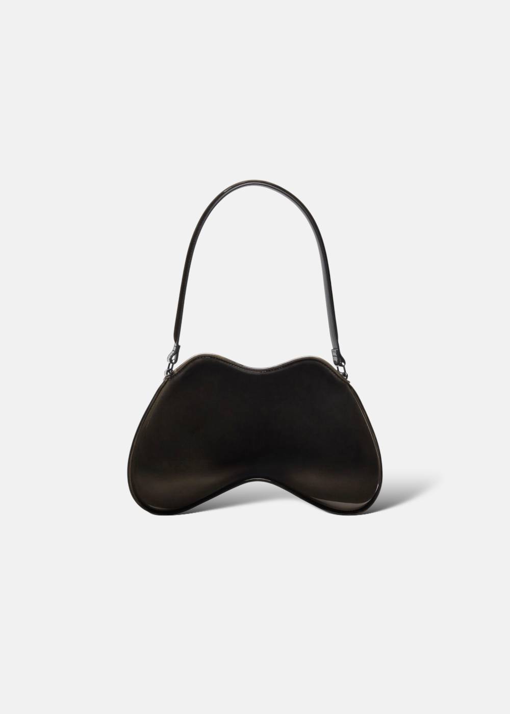 Sac épaule double D – Brillant