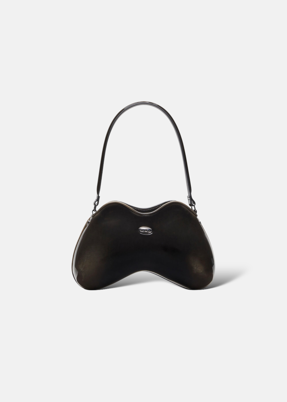 Sac épaule double D – Brillant