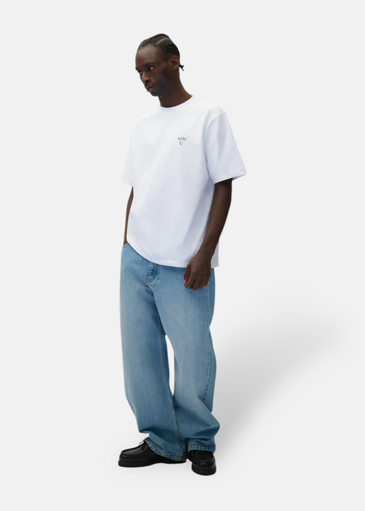 T-shirt heart logo - blanc