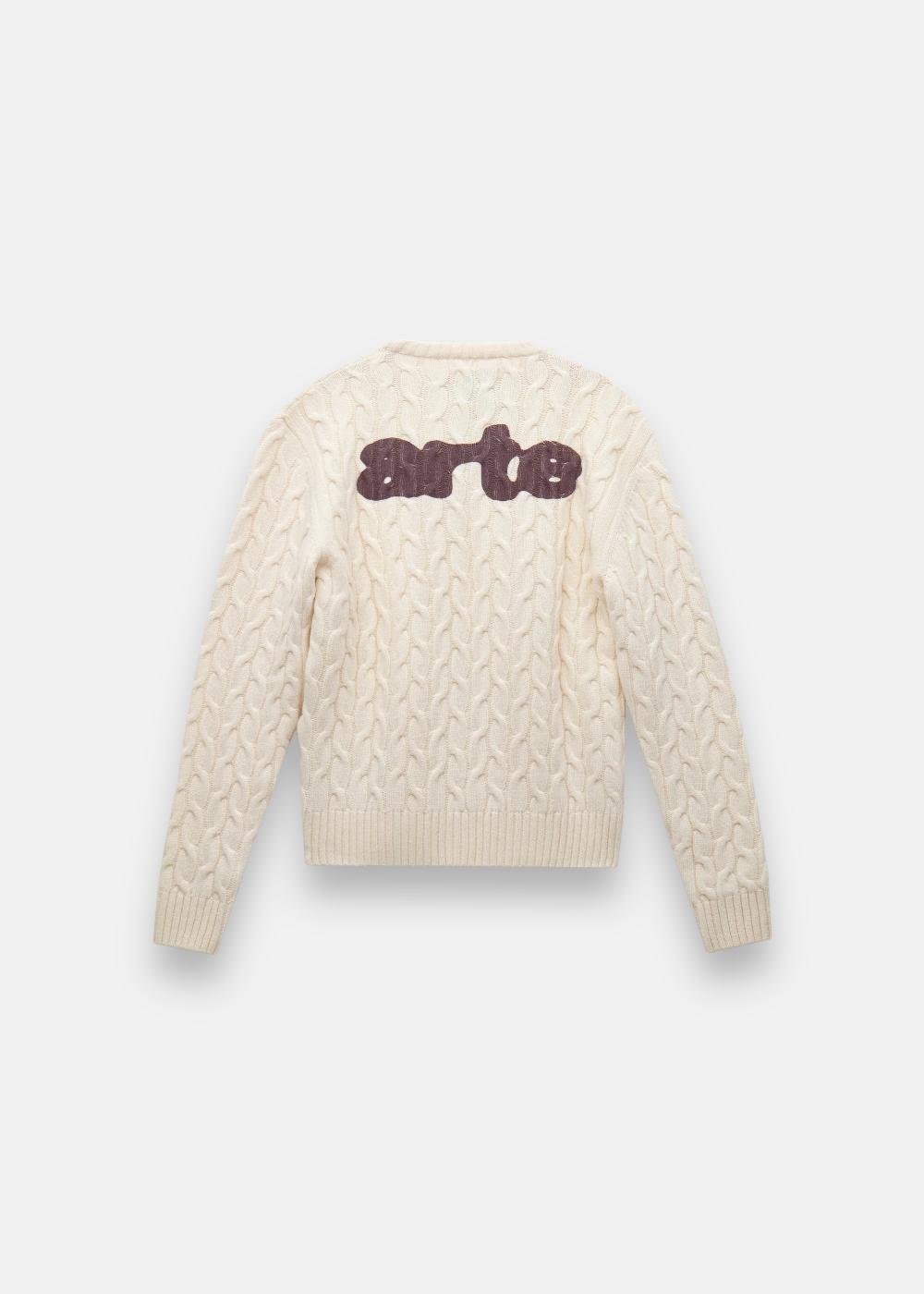 Pull en maille - beige