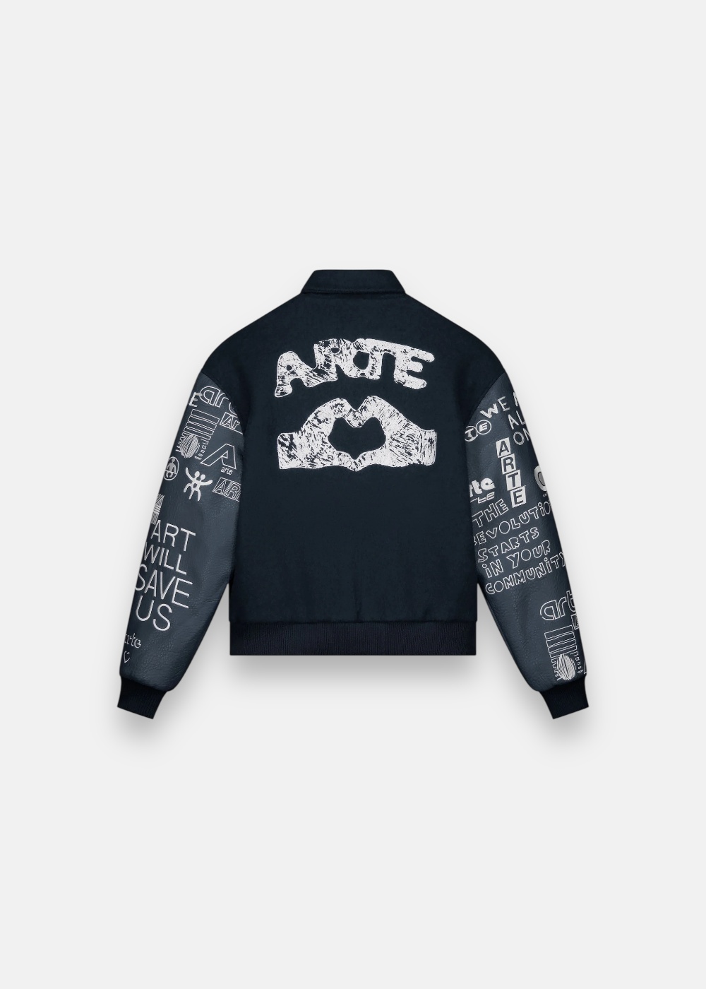 Veste en laine - bleu marine