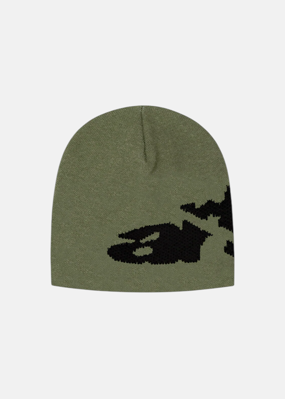 Bonnet Side en Laine - kaki