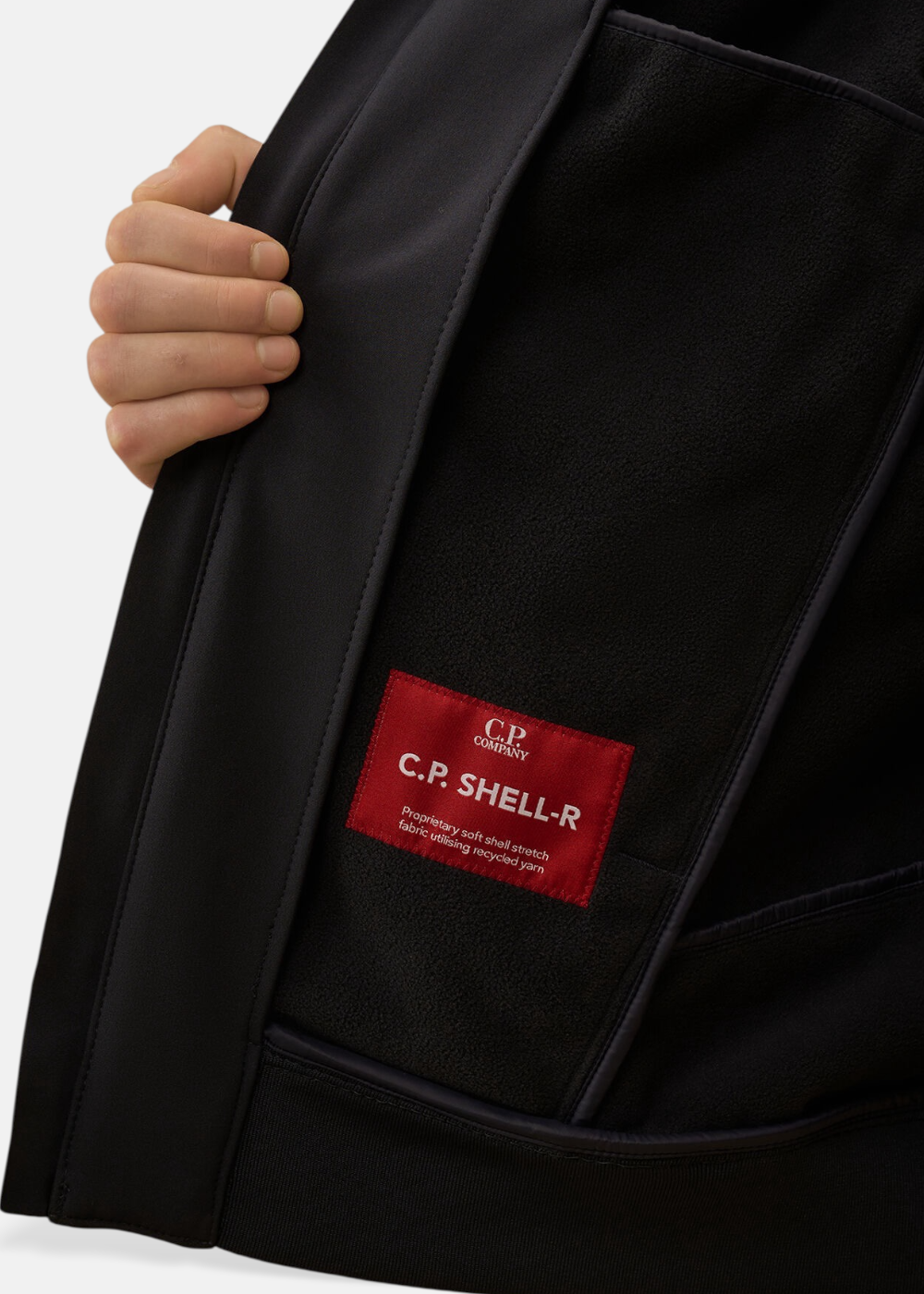 Veste doublé Shell R Lens - bleu marine