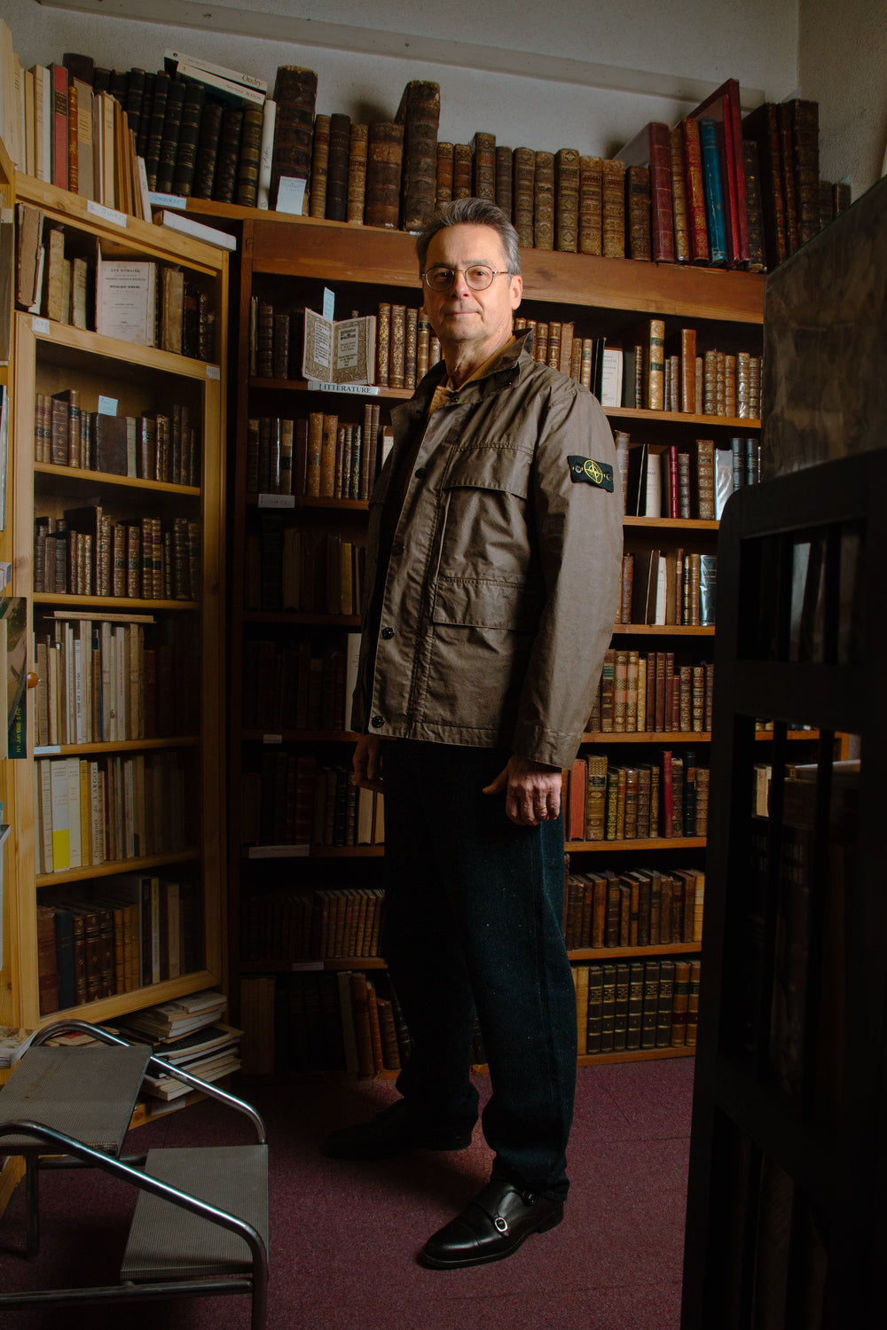 Purple store shooting stone island SS6 lookbook la rochelle