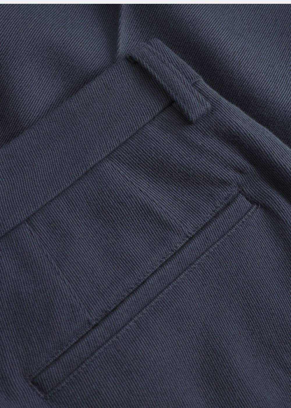 Pantalon Benn large plissé  - navy