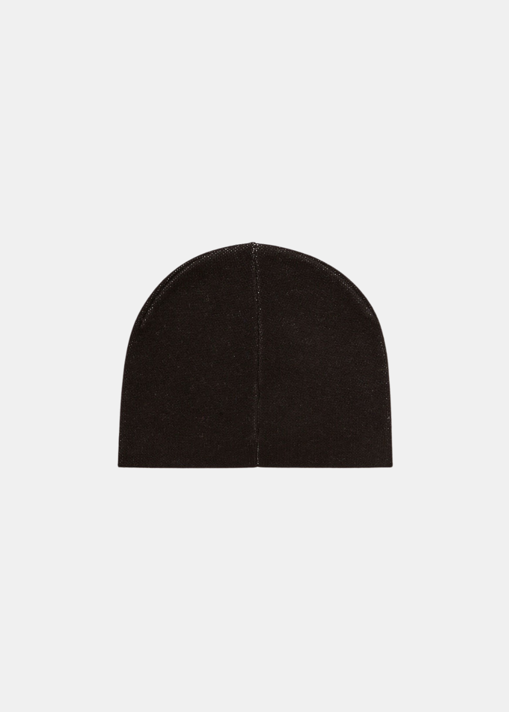 Bonnet en maille jacquard logo Oval D - noir