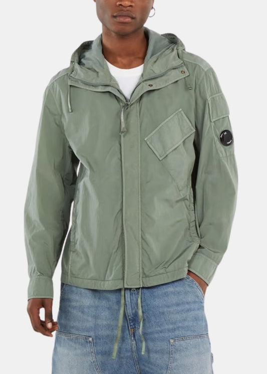 Surchemise Chrome-R à capuche - vert