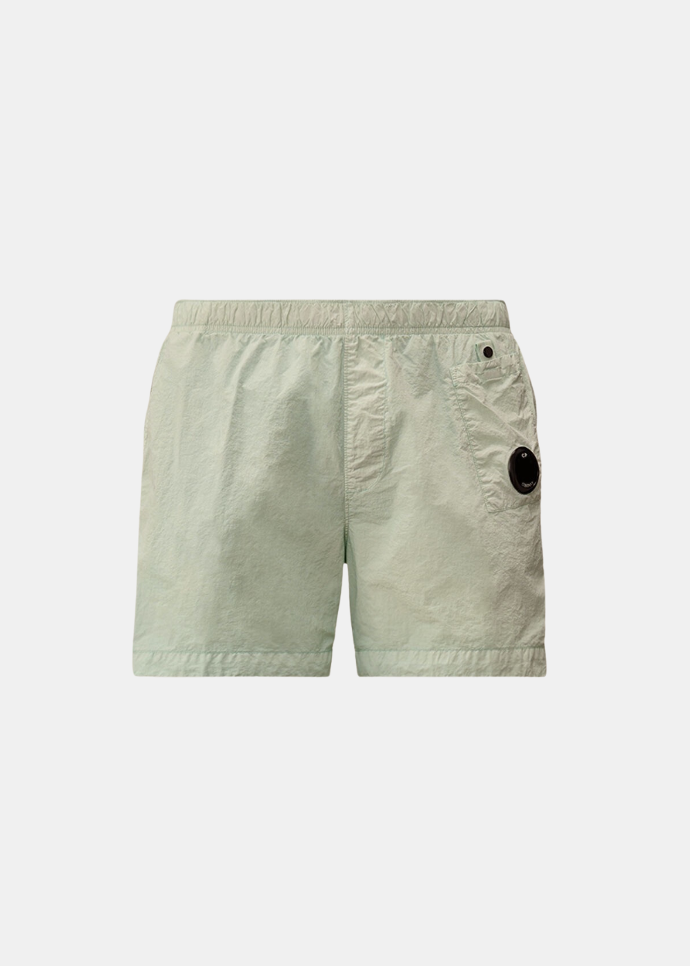 Short de bain nylon émerisé  - bleu clair