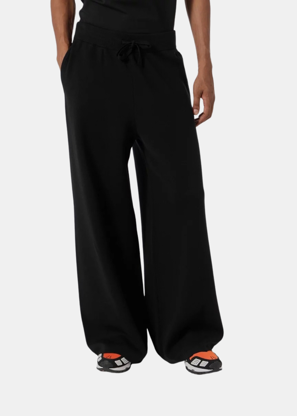 Pantalon Amaro en Maille Souple - Noir