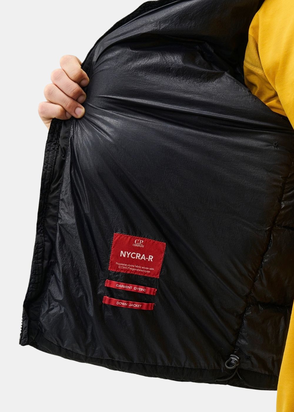 Doudoune NYCRA-R nylon extensible - noir