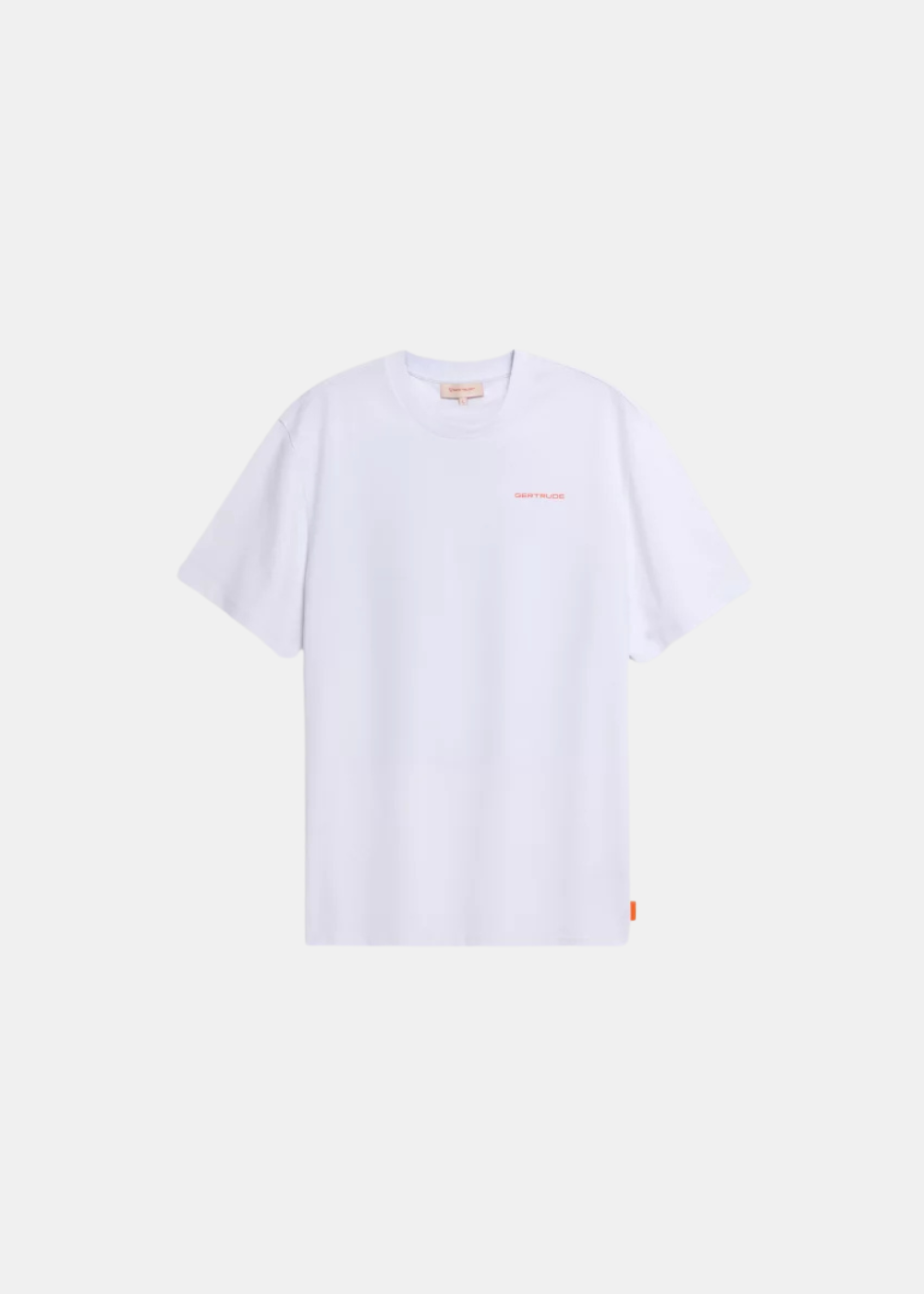 T-shirt Leonce Geometry - blanc