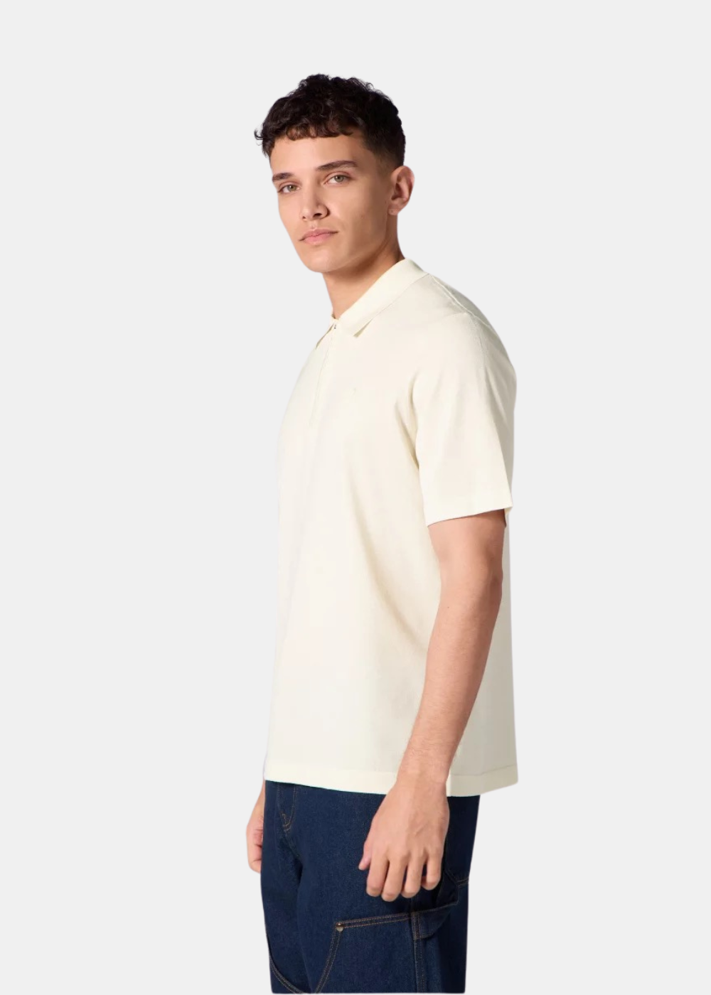 Polo Oversize Maille Jude - beige