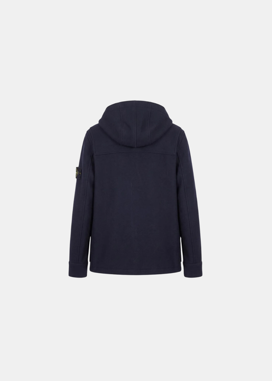 Veste maille brandebourgs écusson - marine