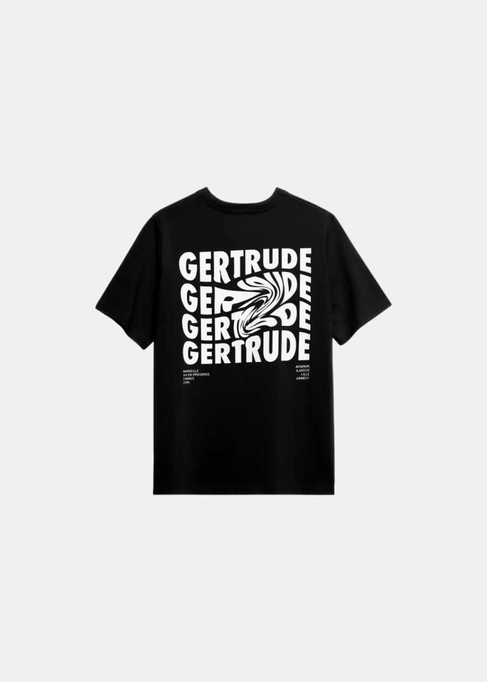 T-shirt Leonce Fluidity - noir
