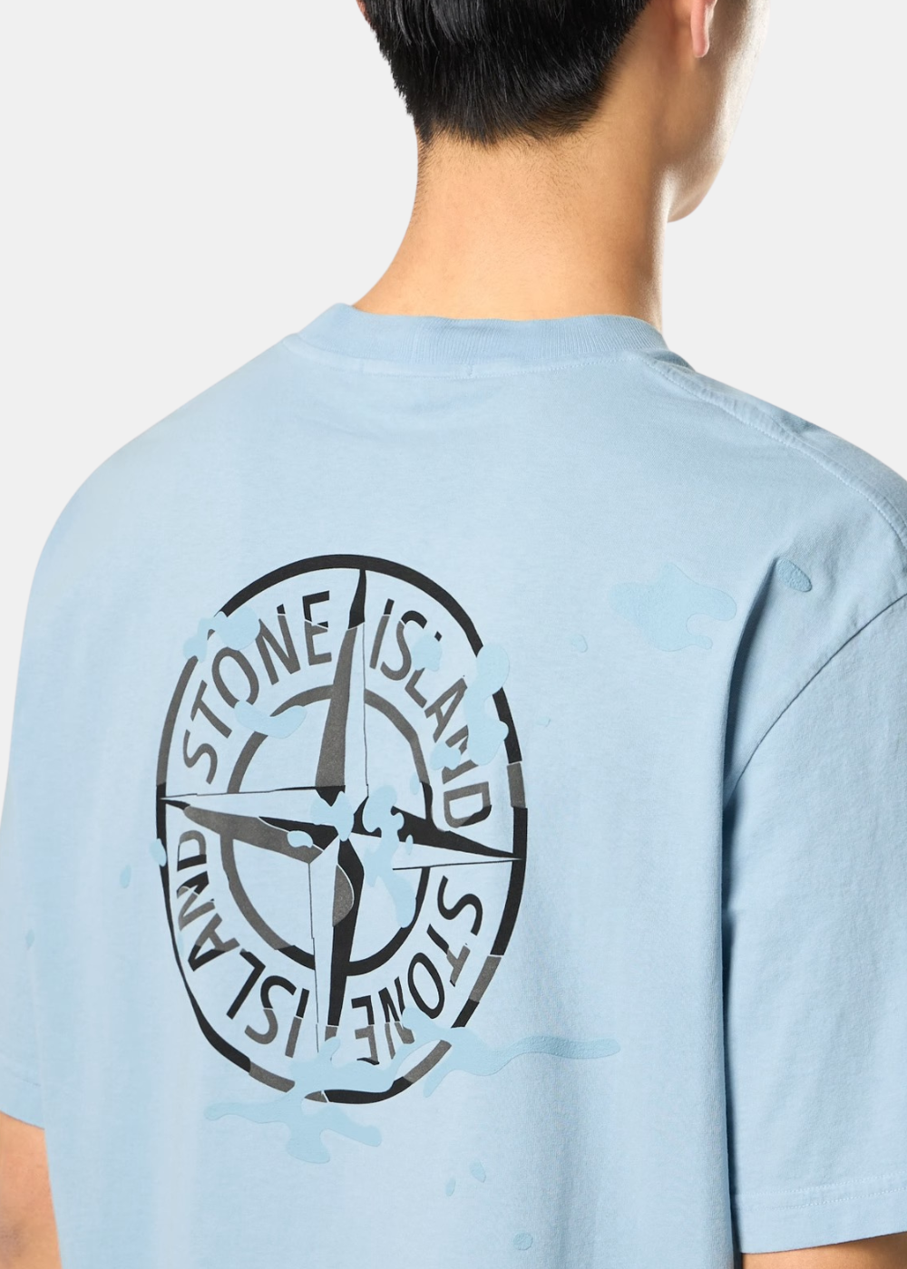 T-shirt All Around Compass - bleu