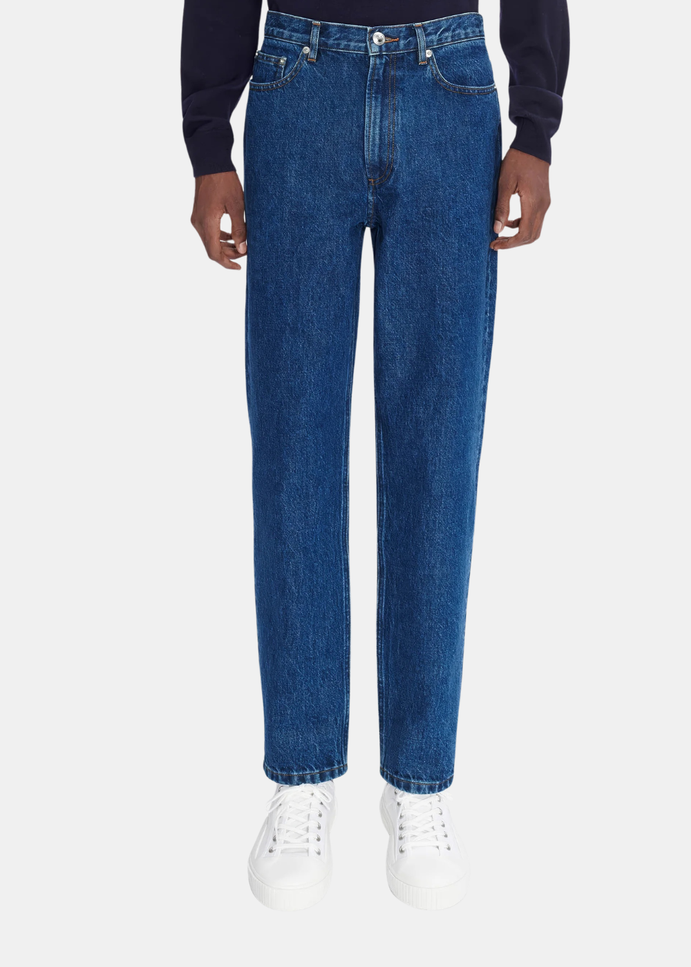 Jean Martin indigo délavé - bleu