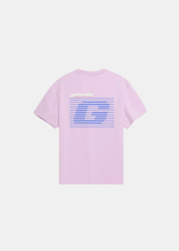 T-shirt Leon Stripe - rose lila