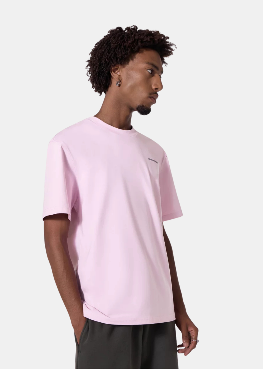T-shirt Leonce archive - rose lila
