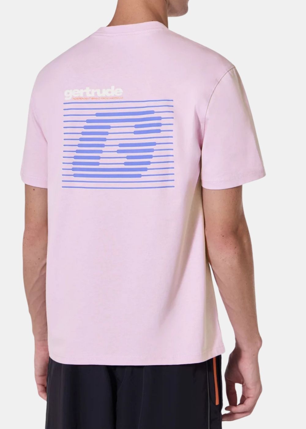 T-shirt Leon Stripe - rose lila