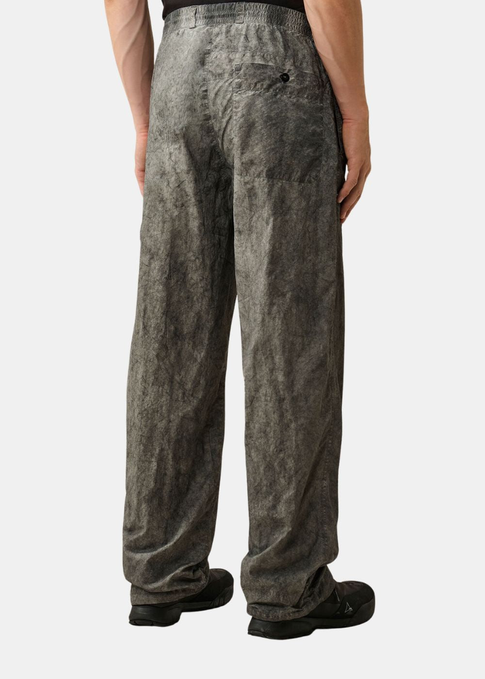 Pantalon cargo nylon mat  - gris