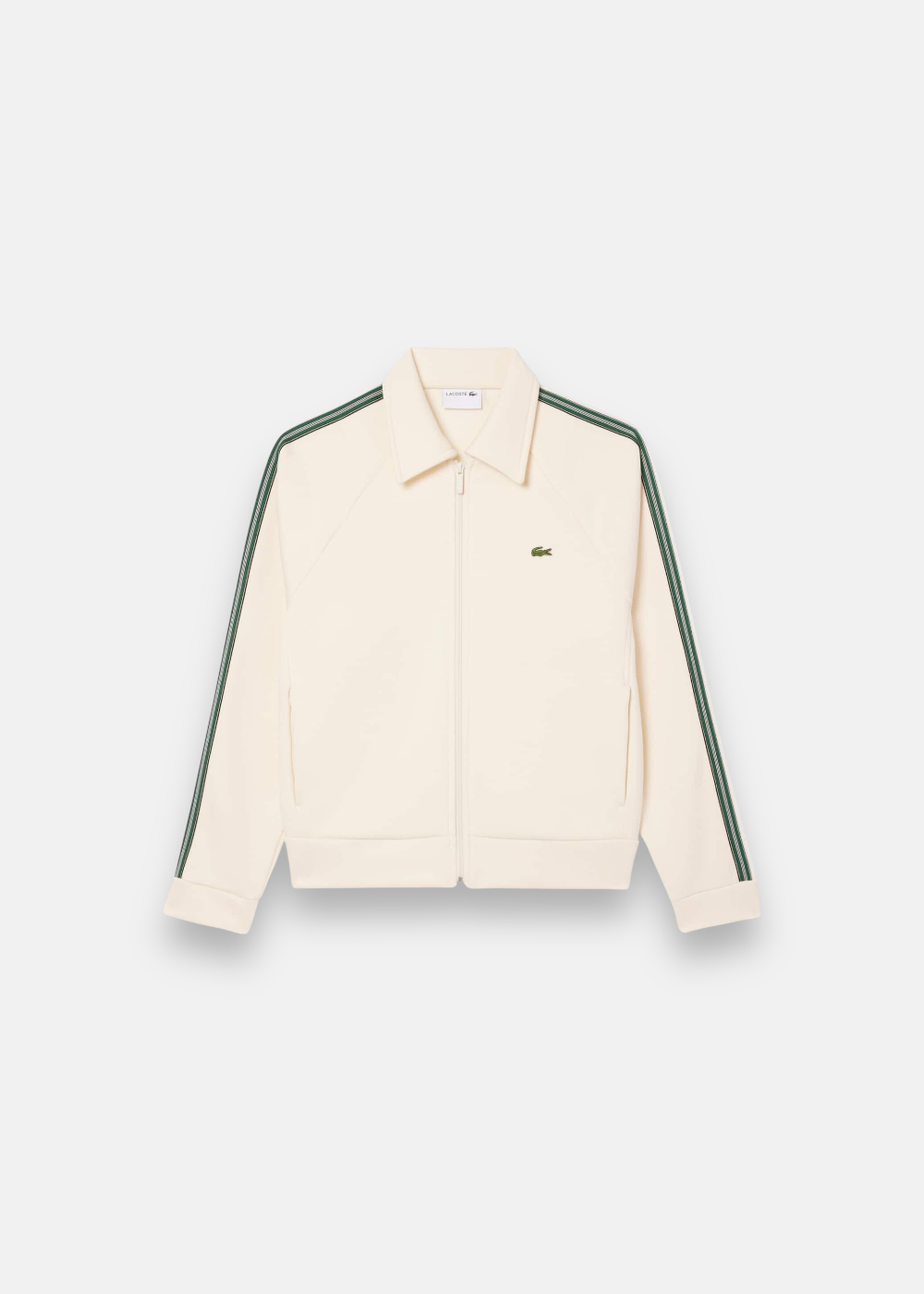 Sweatshirt zippé fabriqué en France - beige