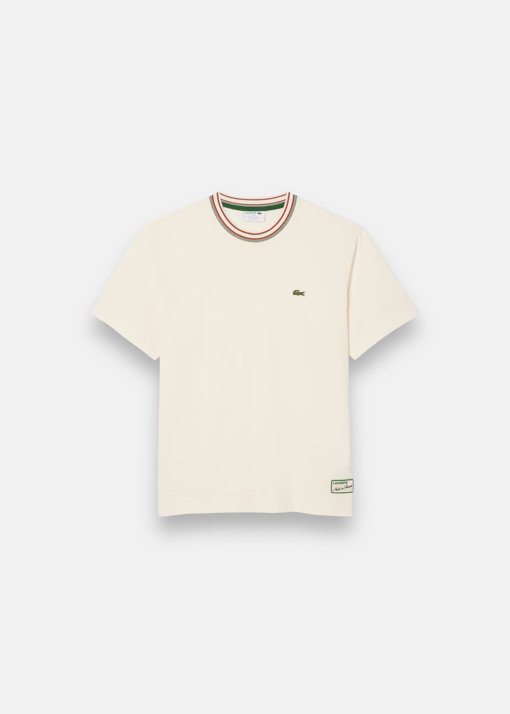 T-shirt Lacoste Made in France - beige