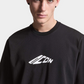 T-shirt icon - Loose Fit - noir