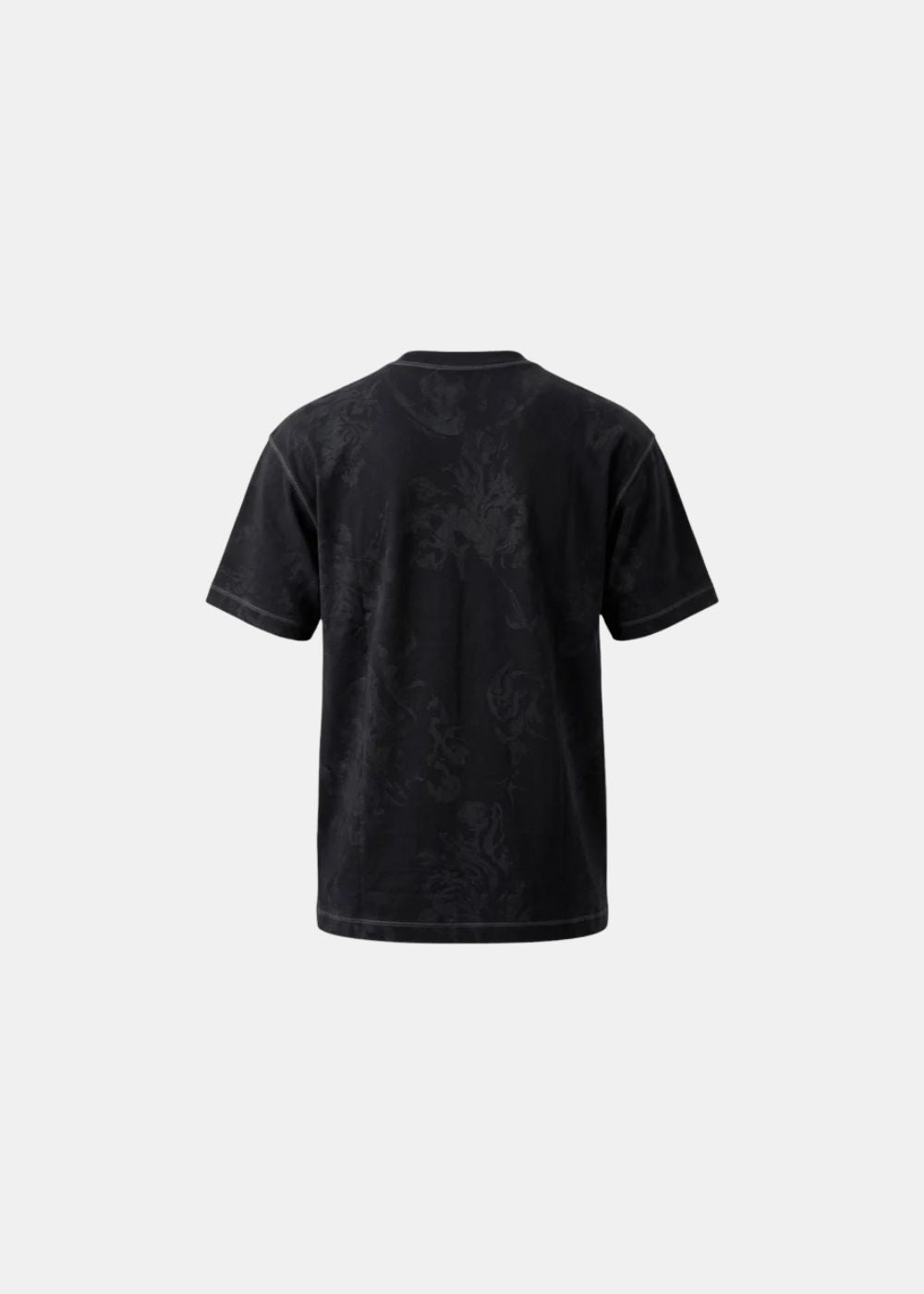 T-shirt coton coupe boxy - noir