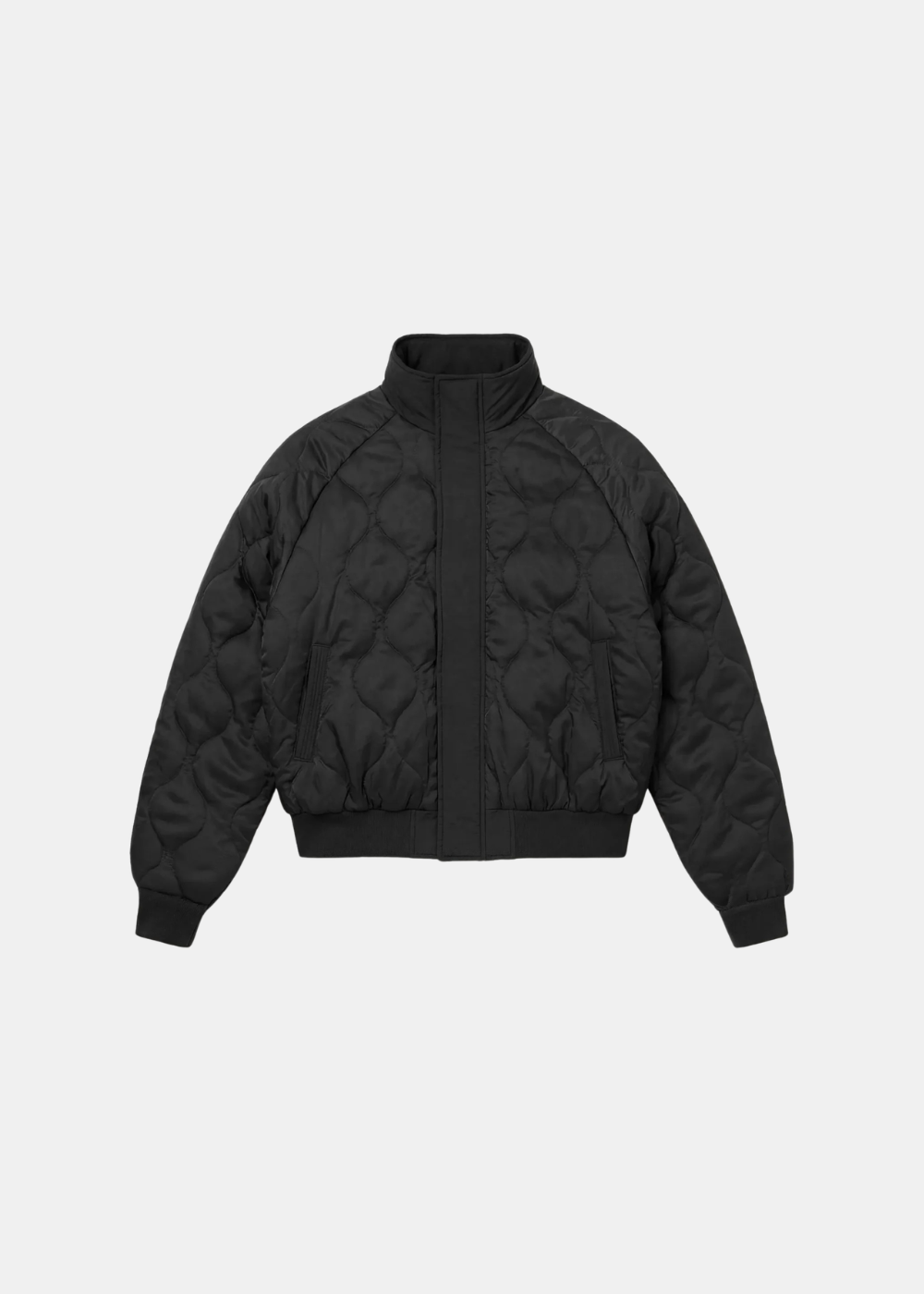 Bomber Réversible en Nylon Déperlant - Noir