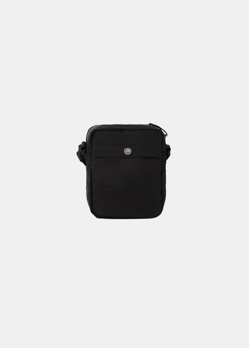 Pochette Nylon Metal Compass - noir