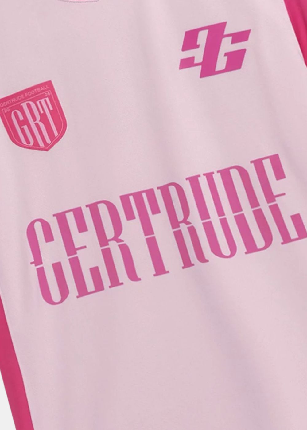 T-shirt Keyliane Col Contrasté - rose guimauve