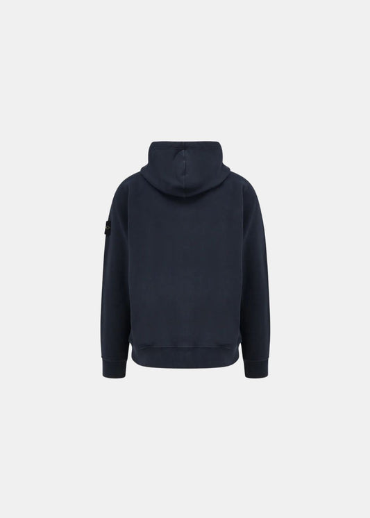 Sweat zippé à capuche  oversize -  marine
