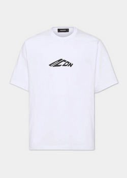 T-shirt icon - Loose Fit - blanc