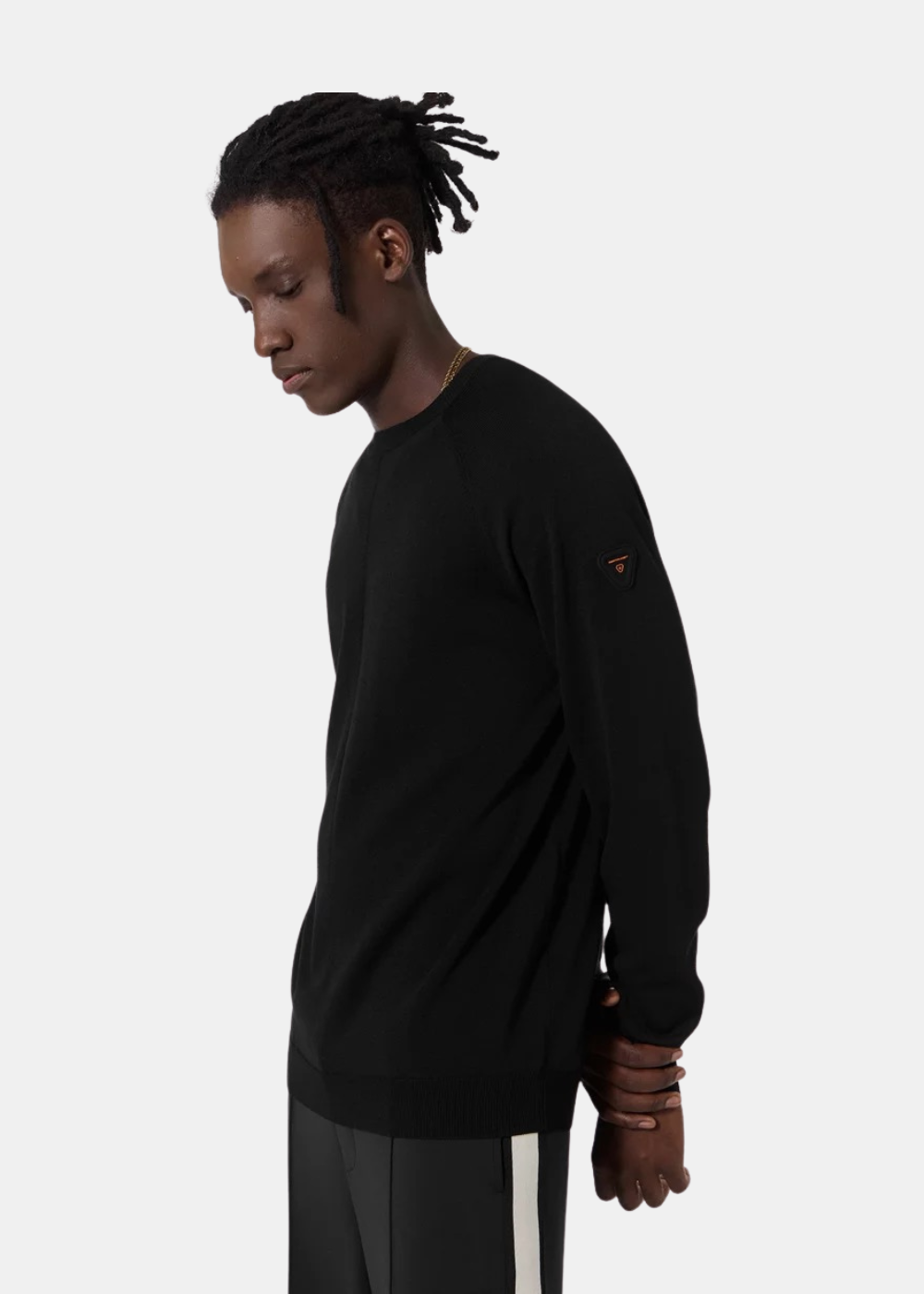 Pull AL maille légère - noir