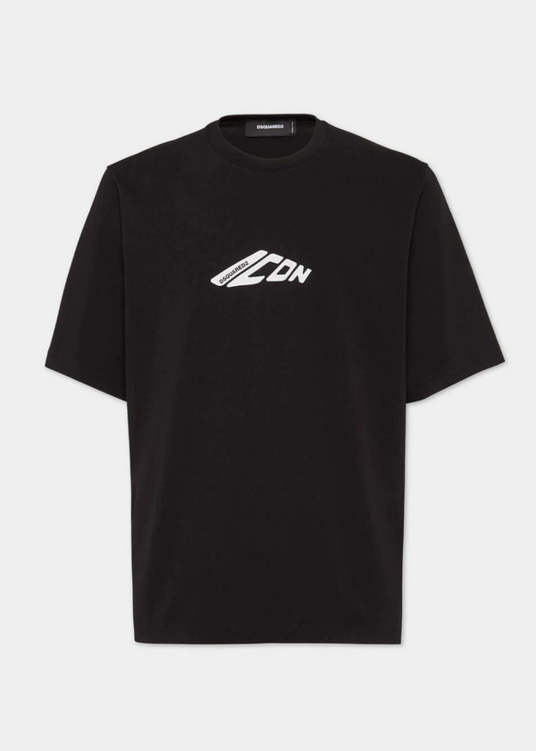 T-shirt icon - Loose Fit - noir