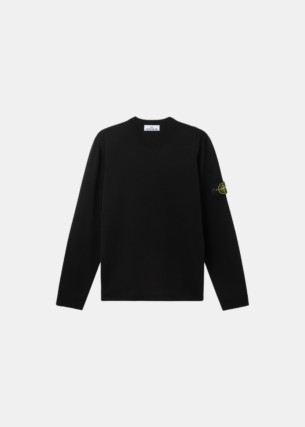 Pull Ras du Cou Effet Brut - noir