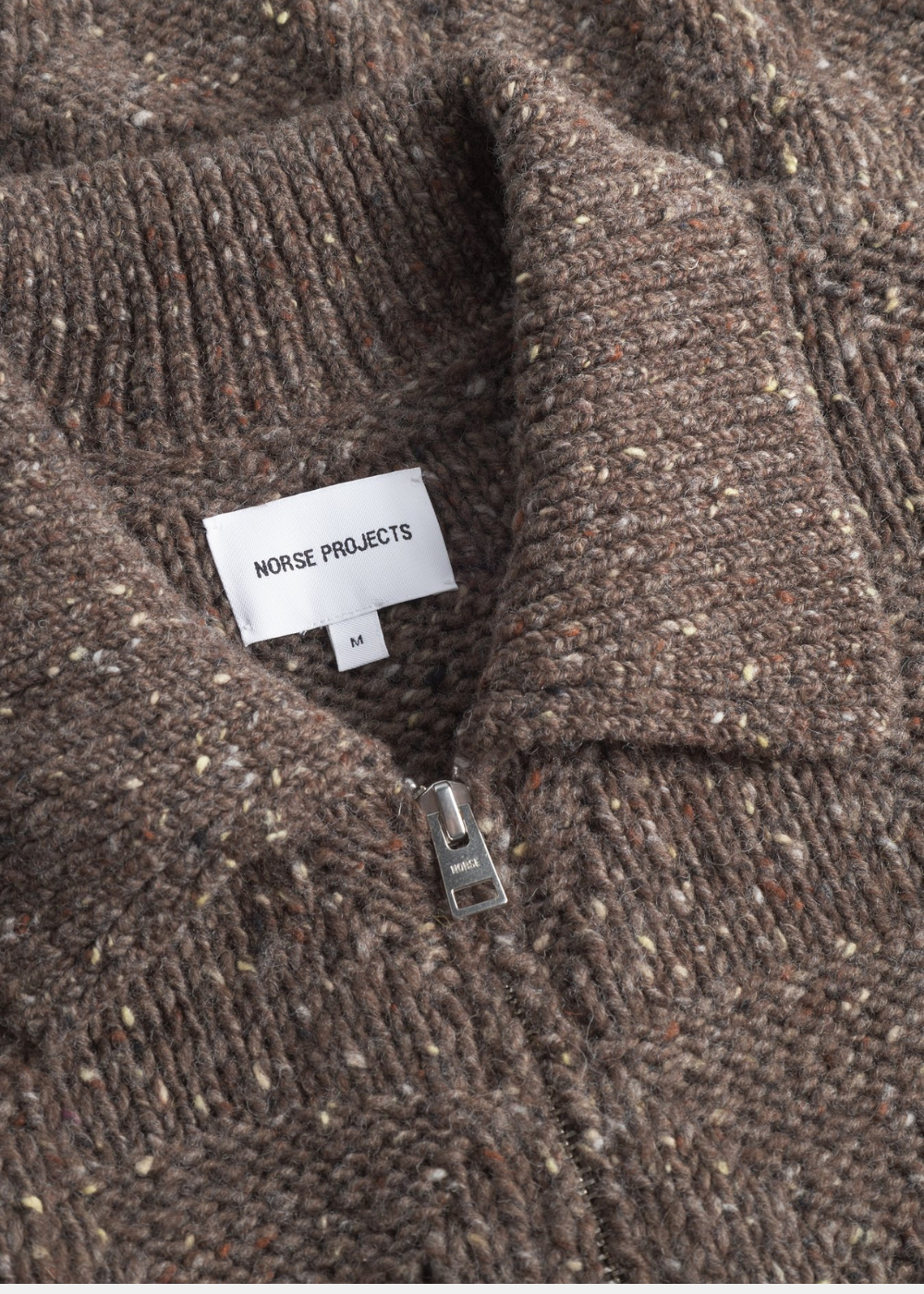 Veste laine Erik Donegal Ireland - marron