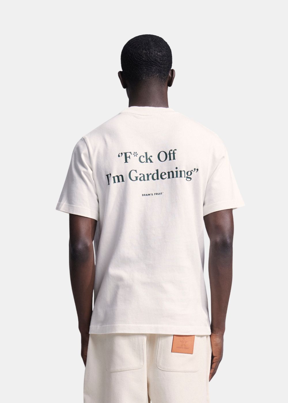 T-shirt F*ck Off I'm Gardening - blanc