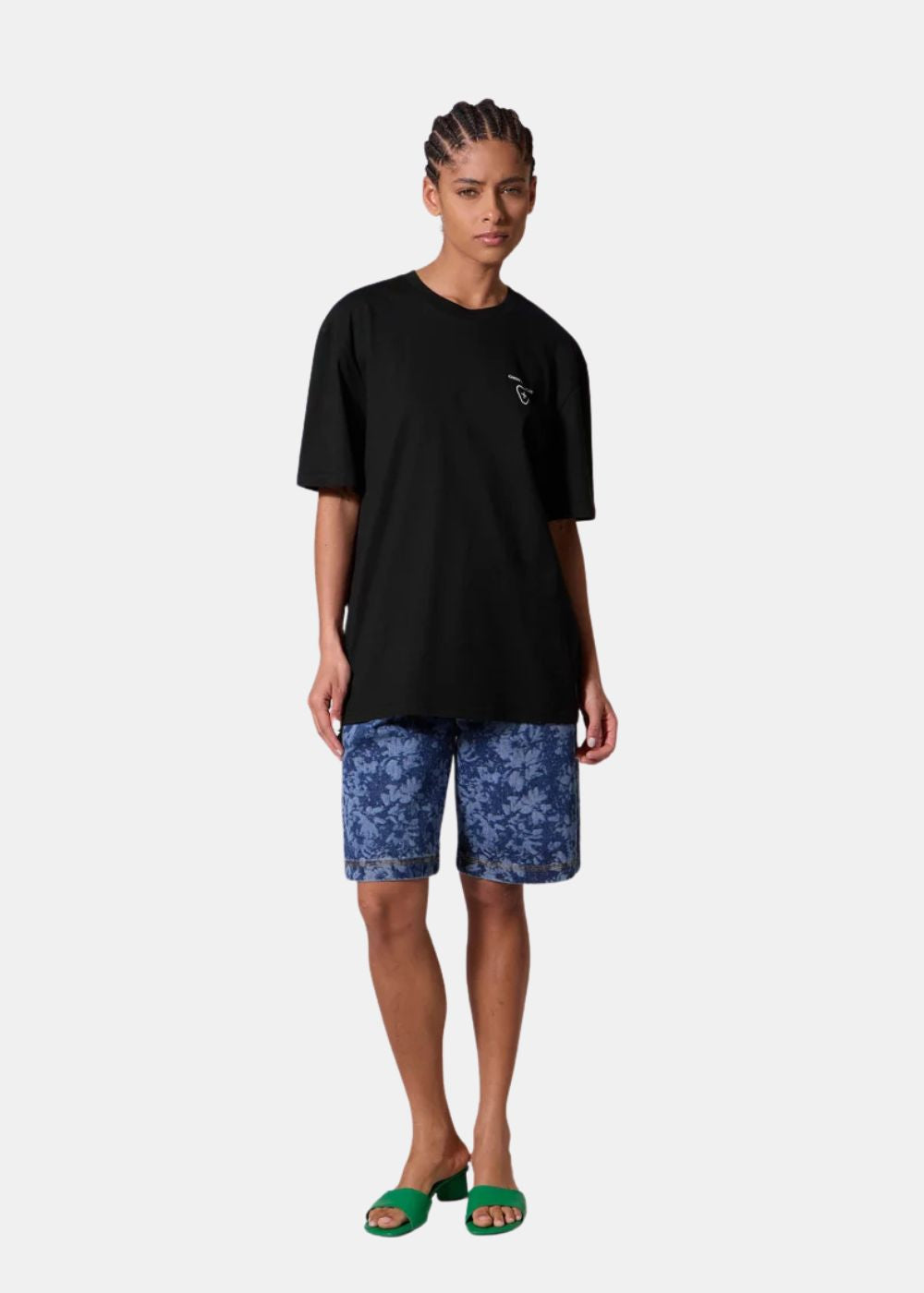 T-shirt Leonce Fluidity - noir