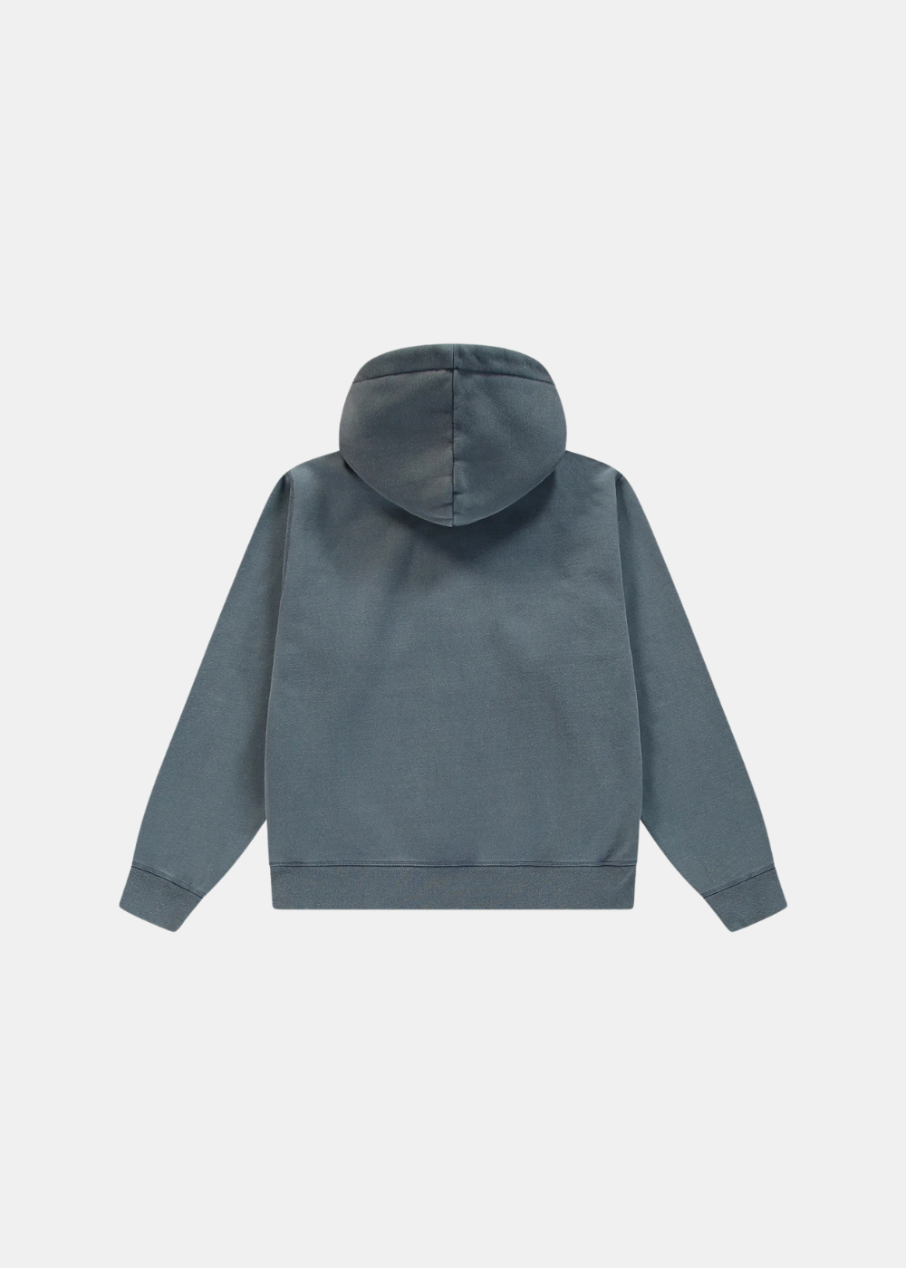 Sweat-shirt à Capuche Zippé délavé - bleu