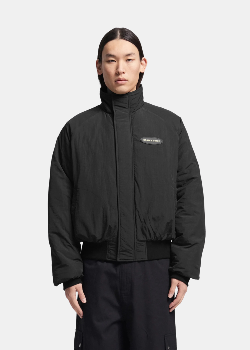 Bomber Réversible en Nylon Déperlant - Noir