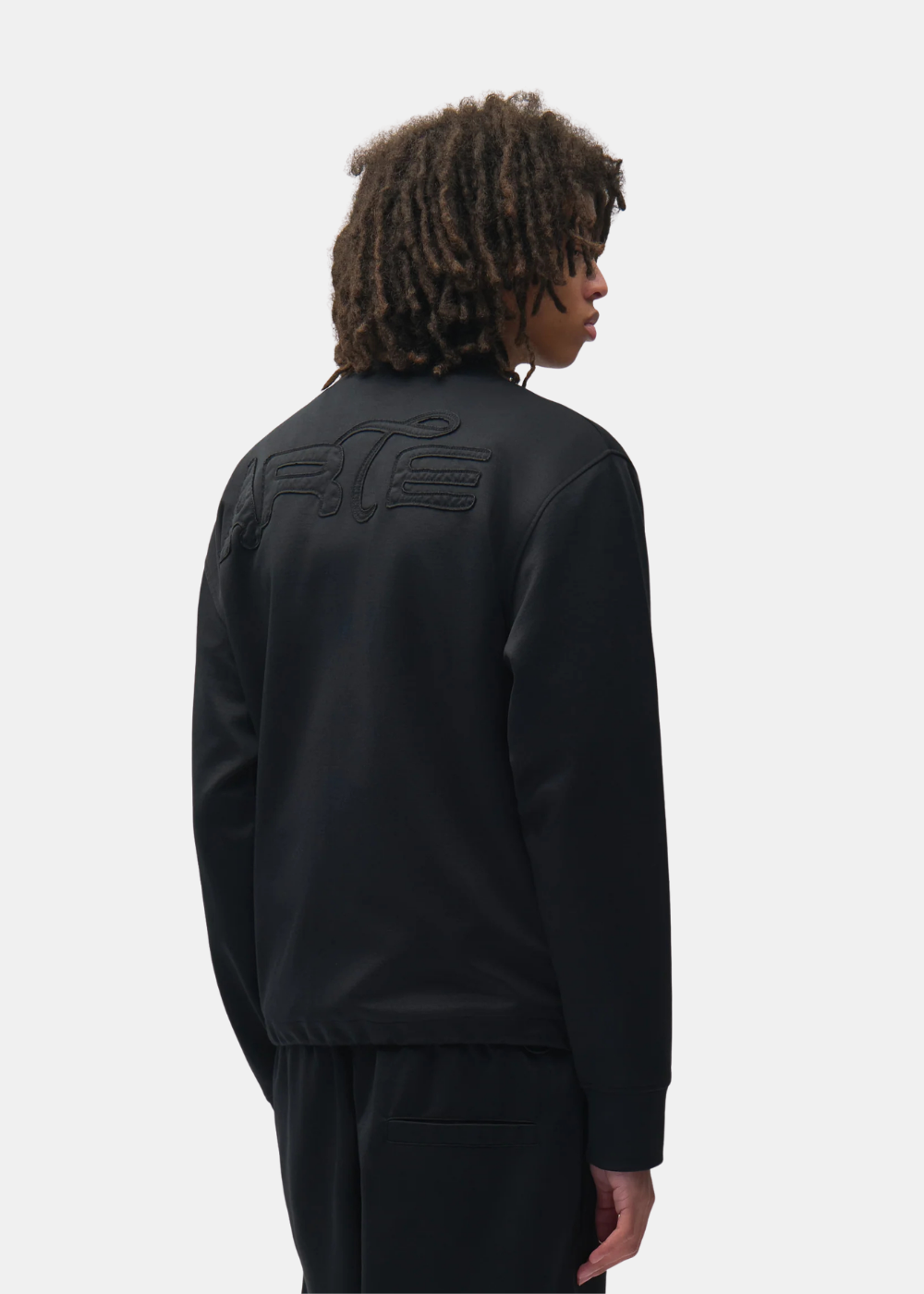 Veste de sport broderie Arte - noir