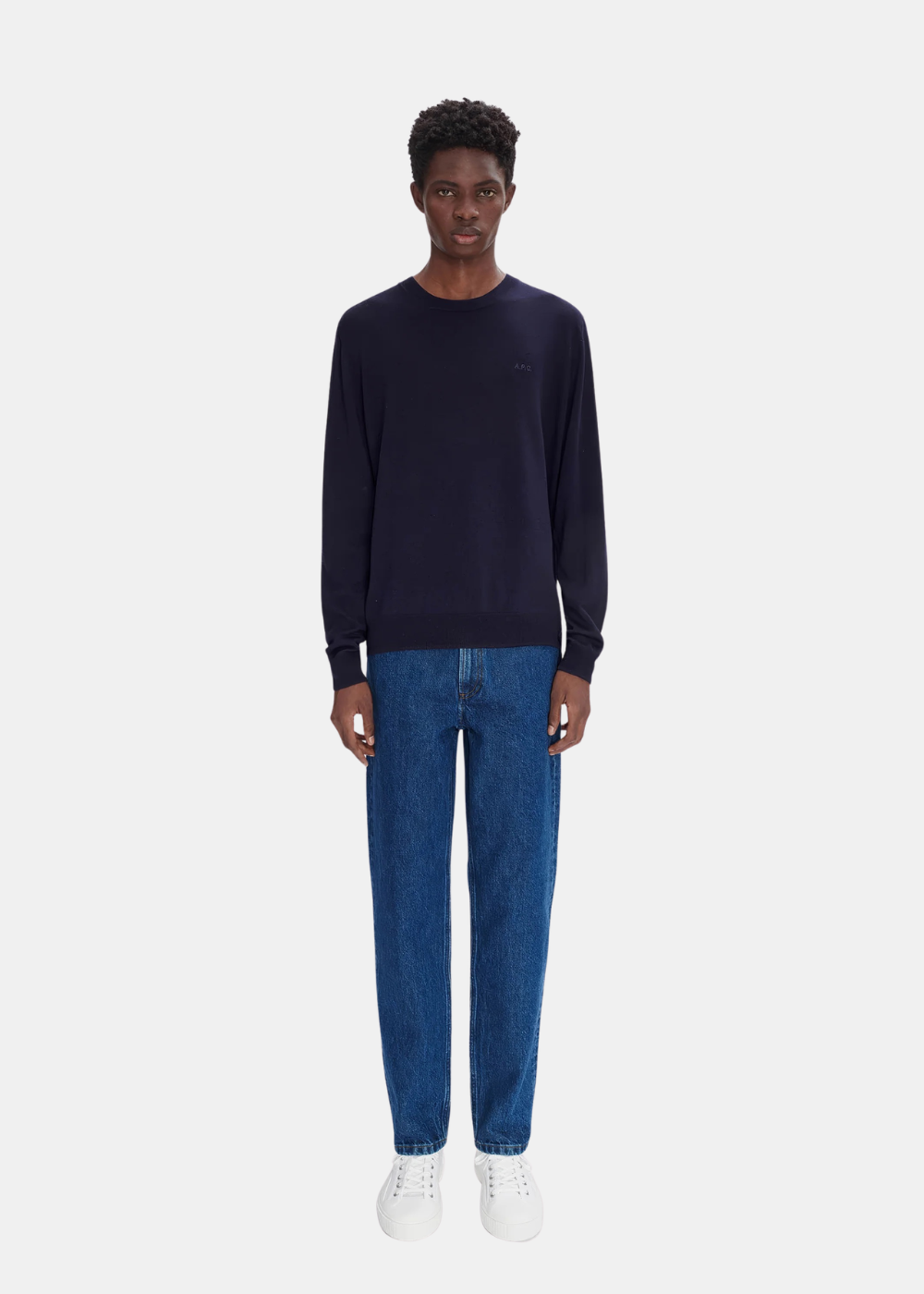 Jean Martin indigo délavé - bleu