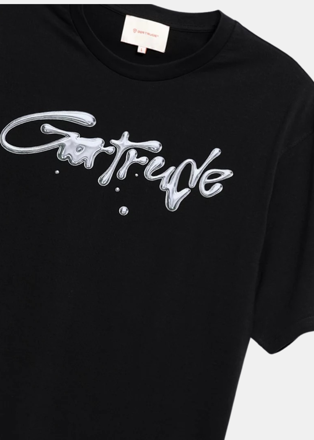 T-shirt Leonce  metal - noir