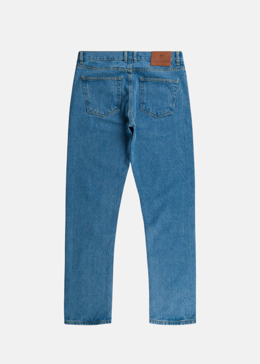 Atelier de nimes jeans dn20 de derrière sur fond blanc
